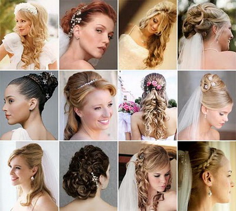 Penteados diferentes para noivas