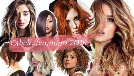 Cortes cabelos femininos 2018