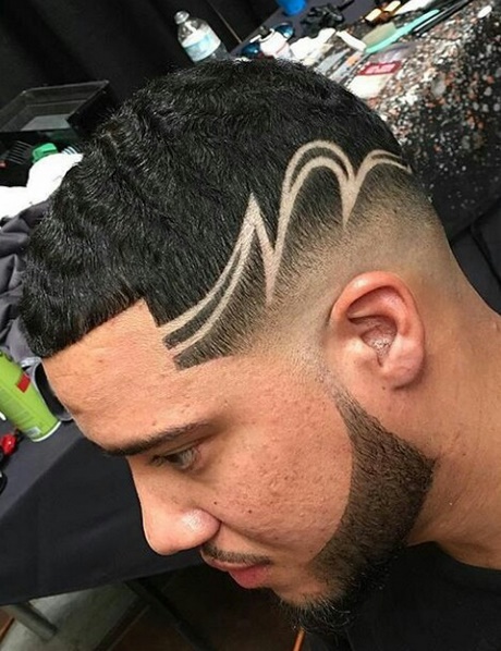 corte de cabelo masculino com listra 2018