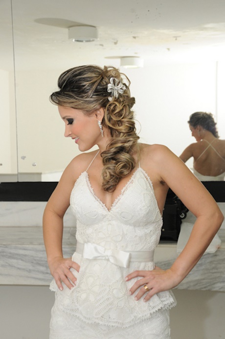 Penteados mais usados para noivas