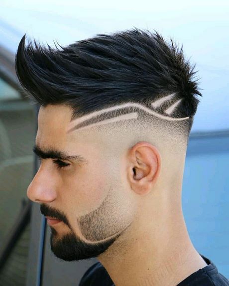 Corte de cabelo masculino com desenho 2021