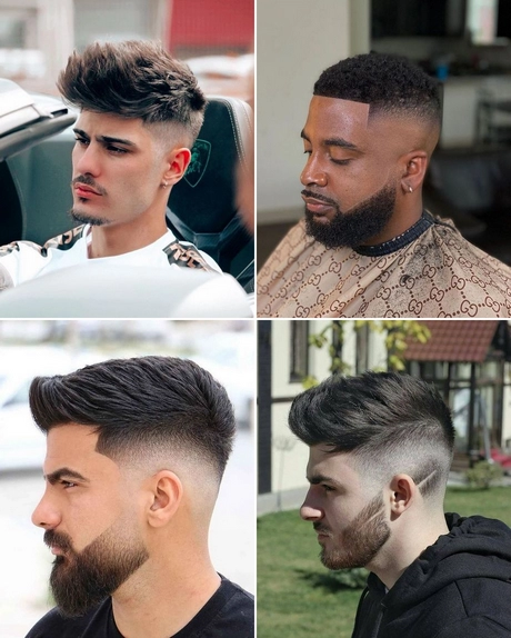 Corte de cabelo e barba masculino 2023