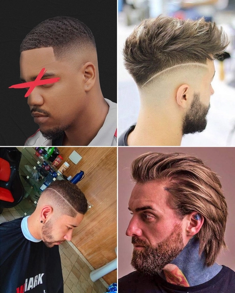 Cortes de cabelo masculino 2023 com listras