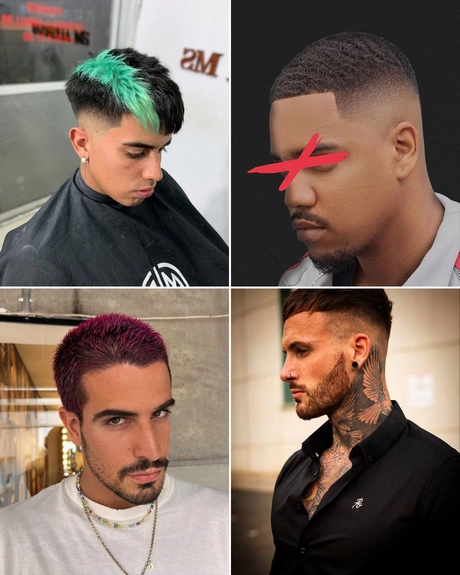 Cortes de cabelo masculino com franja 2023