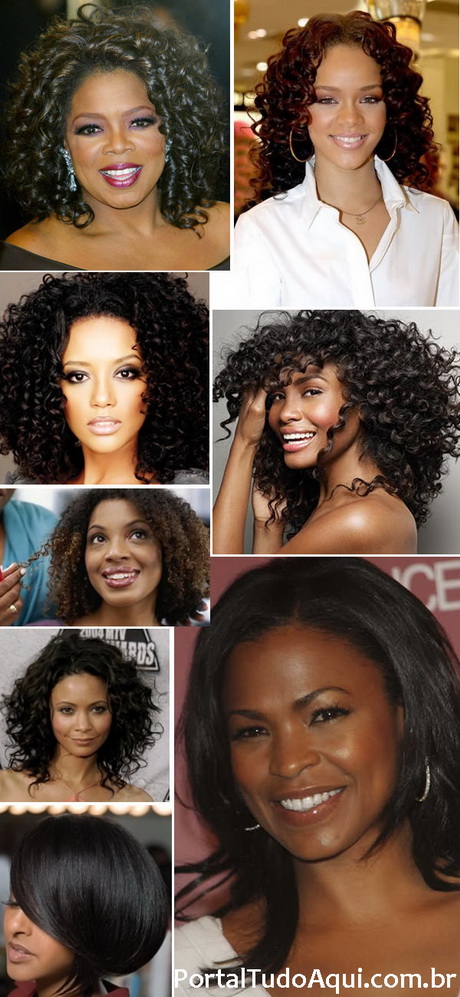 Cortes de cabelos afros femininos