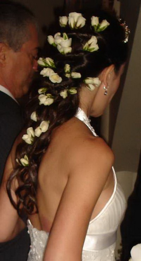 Penteados de floristas de casamento