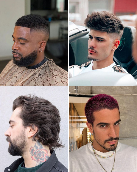Penteados da moda masculino 2023
