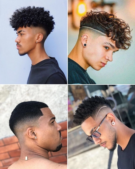 Cortes de cabelo crespo curto masculino 2023