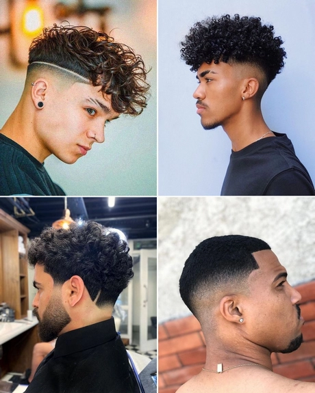 Cortes de cabelo ondulado masculino 2023