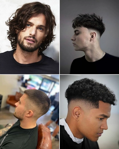 Corte de cabelo masculino ondulado 2024