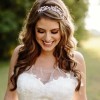 Penteados para noivas solto com tiara