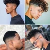 Cortes de cabelo crespo curto masculino 2023