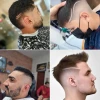 Cortes de cabelo masculino 2023 degrade com risco