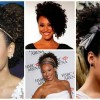 Penteados para formatura cabelos afros
