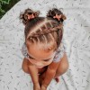 Fotos de penteados infantil para cabelos cacheados