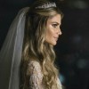 Penteado de noiva com tiara e véu