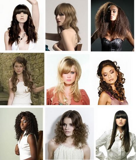 Tipos de cabelos femininos