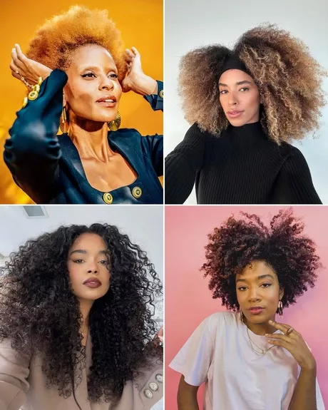 Corte de cabelo afros femininos 2024