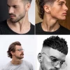 Corte de cabelo medio masculino 2024