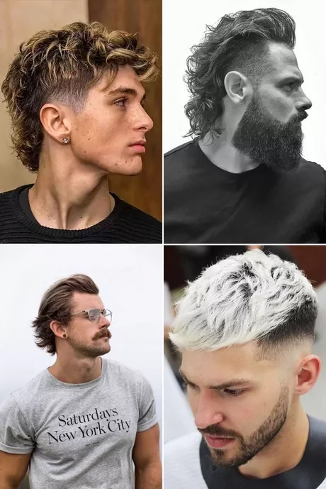 Penteados da moda 2024 masculino